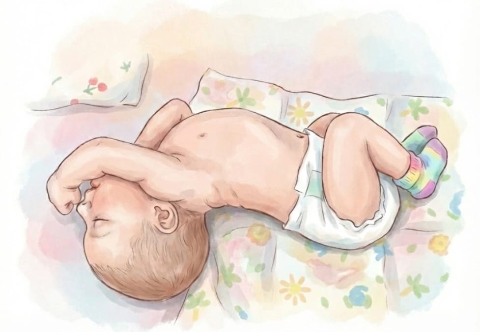 הקשתה של הגב בתינוקות (סנדיפר) - האם משמעותי?