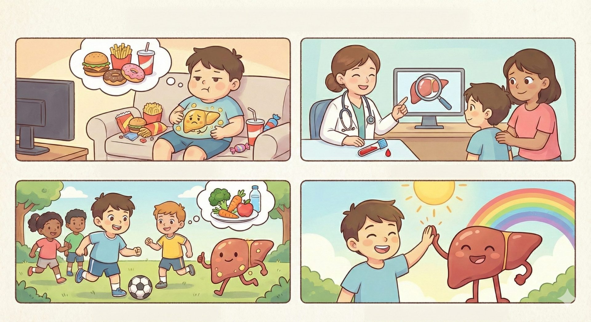 הכול על כבד שומני אצל ילדים - לא לפחד כן לטפל!