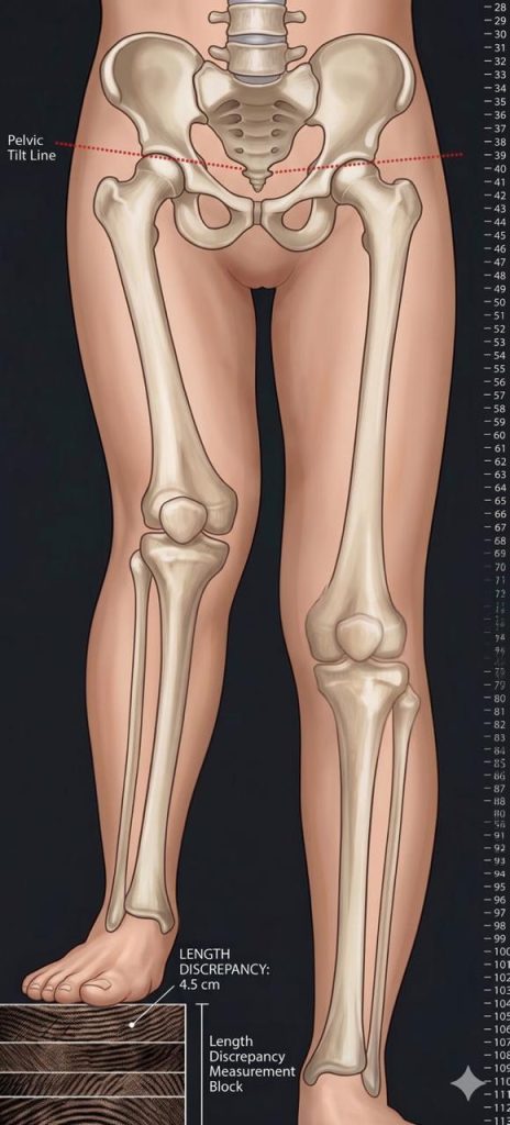 הכול על אי שוויון באורך הגפיים בילדים (LLD - Limb Length Discrepancy)